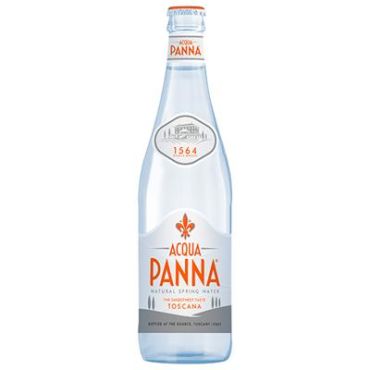 Acqua Panna Natural Still Water Glass 500ml (24 X 500 ML)